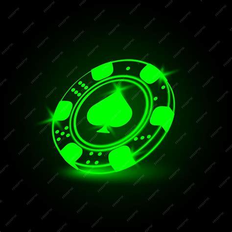 Neon Poker Chip Images .